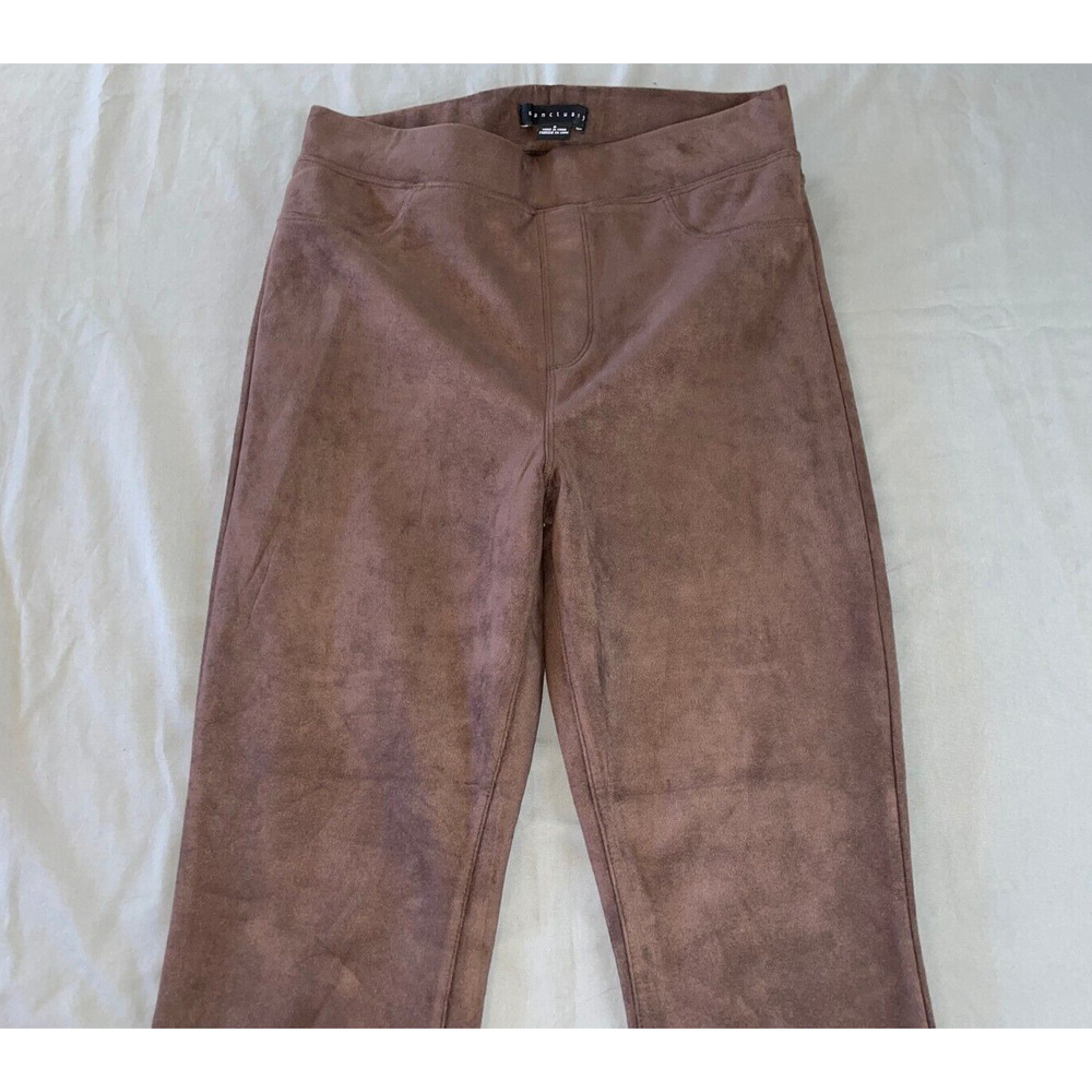 Sanctuary Sueded Pull On Skinny Legging Pants. Brown, Women's Size S. NWOT! - Picture 5 of 9